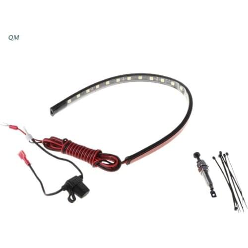 Car Universal Under Hood Engine Repair 36cm LED Light Bar with Switch Control Vehicle Engine Maintain Auxiliary Lighting 13MF