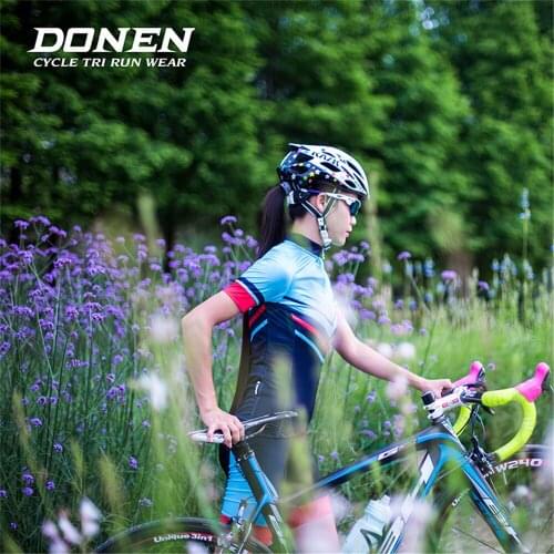 DONEN Cycling jersey cycling shorts Summer Style cycling set Bicycle Quick Drying Short Sleeve Breathable Maillot Ropa Ciclismo