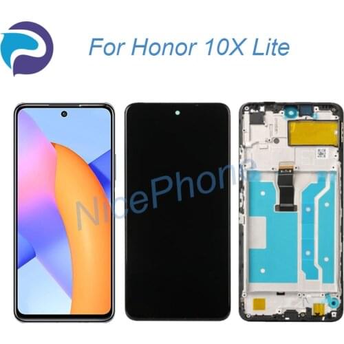 Honor 10X Lite LCD Screen + Touch Digitizer Display 2400*1080 DNN-LX9/L29 Honor 10X Lite LCD Screen Replacement Assembly