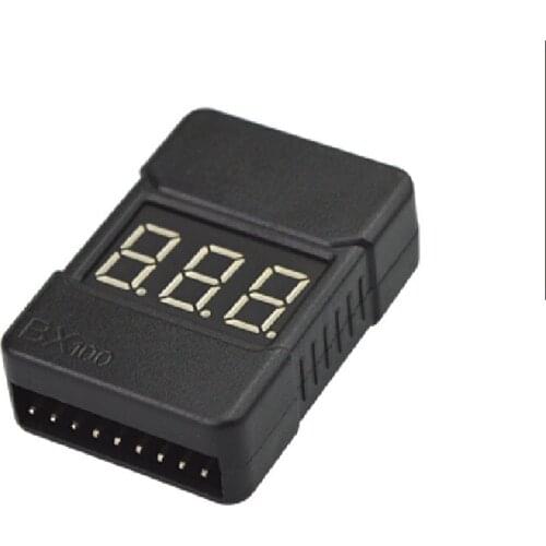 1-S 8 s alarma de zumbador de bajo voltaje 1-S 8 s Lipo/Li-ion/Fe voltaje de la bateria 2IN1 probador Original Vistapower para R