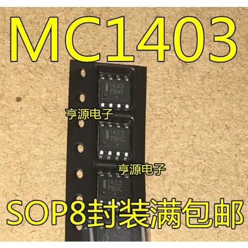 10PCS 1403 MC1403 MC1403DR2G SOP-8