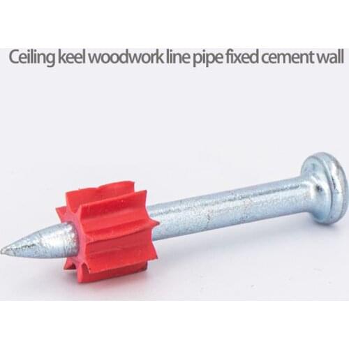 100pcs Ceiling keel woodwork line pipe fixed cement wall home decoration use at good price