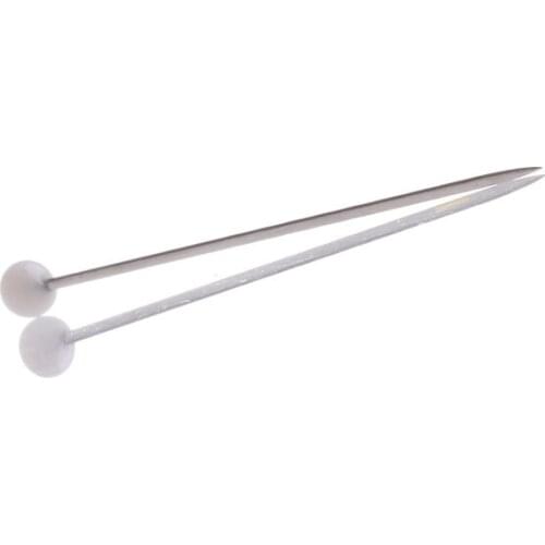 100Pcs Pearl Round Head Pins Sewing Corsage Straight Diy Dressmaking Decor Craft New