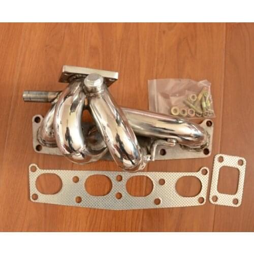 2.0L FS STAINLESS STEEL T25 T2 FLANGE TURBO EXHAUST MANIFOLD MX-6 MX6 for MAZDA 626 Protege 1.8L FP