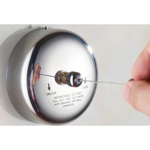 3m Clothes Drying Rack Rope Home Storage Stainless Steel Retractable Clotheslines Clothes Dryer Organiser Laundry Hanger