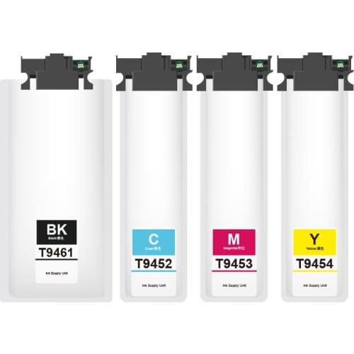 NEW T9461 T9452 T9453 T9454 Ink Cartridge With Pigment Ink For Epson WorkForce Pro WF-C5790DWF WF-C5710DWF WF-C5290DW WF-C5210DW