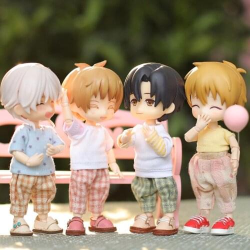 Ob11 baby clothes haha pants spot lantern pants bjd12 childrens clothes shorts round is ob11 pants