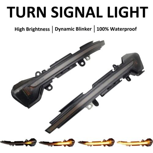 Dynamic Blinker For Seat Leon III 5F ST FR Cupra Arona KJ7 LED Turn Signal Side Mirror Light Indicator 2013 2014 2015 2017 2018