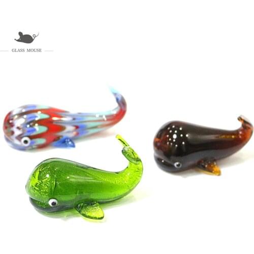 Miniature Figurines GLASS MOUSE China