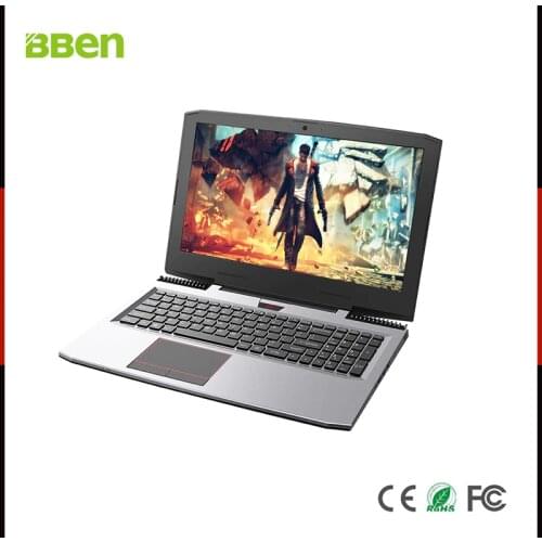 BBEN G16 15.6'' Laptop Windows 10 Nvidia GTX1060 GDDR5 Intel i7 7700HQ 16GB RAM M.2 SSD IPS RGB Backlit Keyboard Gaming Computer