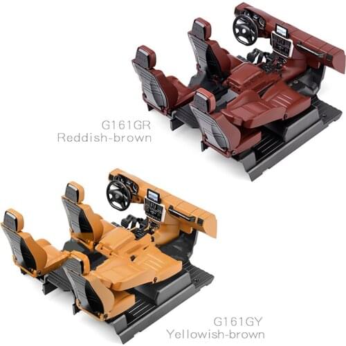 Simulation Center Control Seat Interior Kit for TRX4/6 G500 G63 RC Model Car Modification Accessories