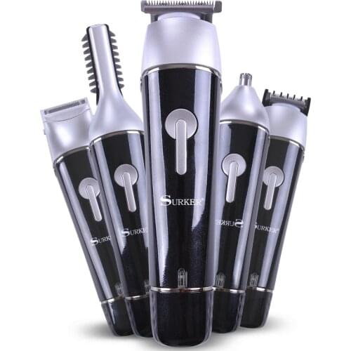 Beard Trimmer for Men Hair Clipper Cordless Mustache Nose Trimmer Body Groomer Hair Cutting Kit Precision Trimmer USB Rechargeab