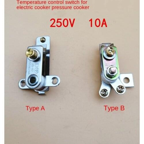 Make for Rice Cooker Temperature Controller Electric Pressure Cooker Thermal Switch off Automatically Universal