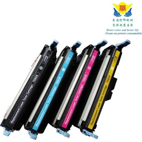 JIANYINGCHEN Color compatible Toner Cartridge Q7560A Q7561A Q7562A Q7563A for HPs 3000 2700