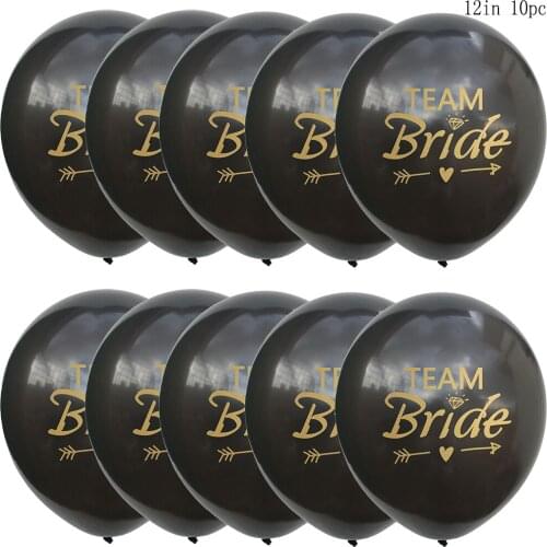 Wedding Decorations Rose Gold Bride To Be Latex Balloon Decor Bachelor Party Ballon Wedding Pink Balon Ladies Hen Party Decor