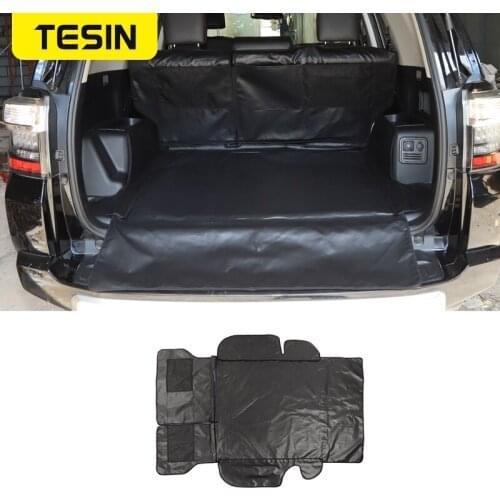 TESIN Stowing Tidying For Toyota 4Runner 2014+ Car Trunk Pet Seat Cover Mat Protection For Toyota 4Runner 2014+ Car Accessories