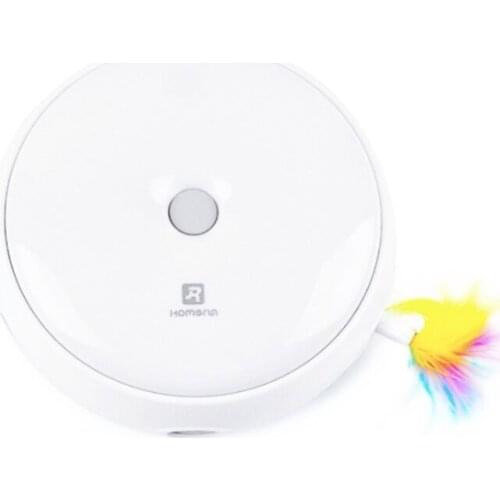 Fun Electric Cat Dog Toy Smart Teasing Cat Stick Game Spinning Turntable Cat Catching Mouse Automatic Turntable Cat Toy Supplies