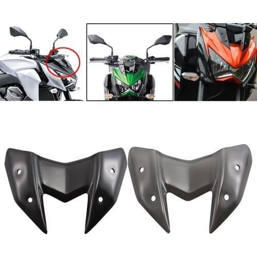 Motorcycle Front Windshield Wind Deflector Pare-brise Black/Smoke For Kawasaki Z800 z 800 2012 -2016
