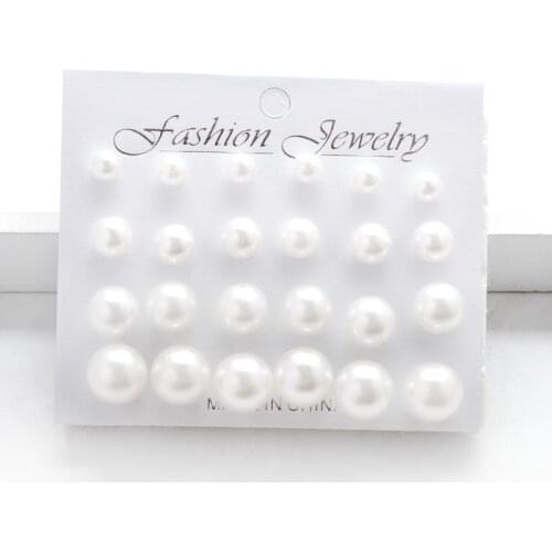 Pearl earrings for women piercings ear studs brincos 2021 stud earring set fashion jewelry ear rings for girls aretes aesthetic