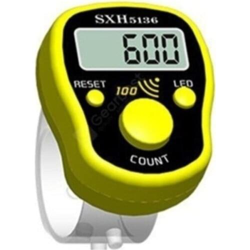 Voice Luminous Zikirmatik Digital Ring All In 100 Alarm