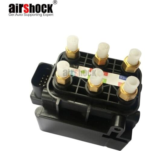 AirShock For Audi A6 S6 RS6 Allroad A7 S7 RS7 C7 A8 S8 D4 Air Suspension Air Pump Supply Solenoid Valve Block 4G0616005C