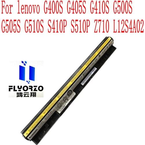 100% Brand new 2200mAh/32WH L12S4E01 Battery For lenovo G400S G405S G410S G500S G505S G510S S410P S510P Z710 L12S4A02 Laptop