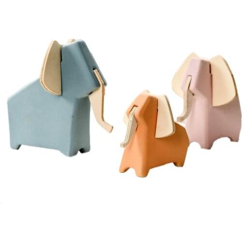 Art of zoo animals nordic style kids home decoration accessories baby room nursery decor hogar habitacion ceramics statues & scu