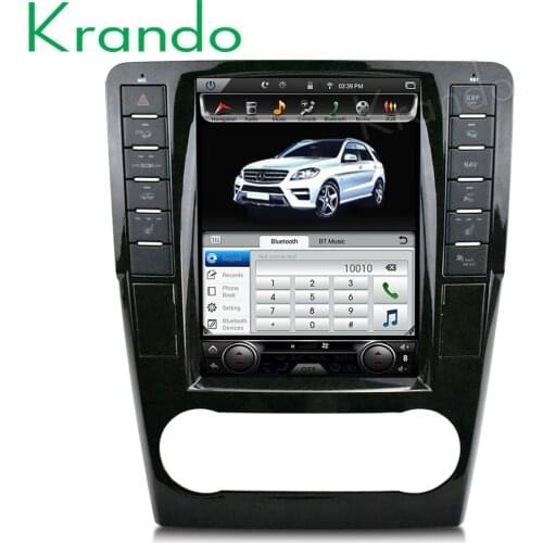 Krando car radio for mercedes for benz ML 2005-2012 android 9.0 10.4" Tesla Vertical screen navigation multimedia system WIFI