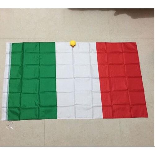 Free shipping xvggdg 90*150cm ITALY Flag Polyester Flag Banner for Festival Home Decoration