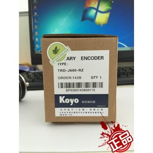 Freeshipping Light wheel encoder TRD-J600-RZ warranty year new line length 2M gift coupling KOYO