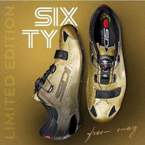 SIDI wire/wire 2/SIXTY 60th anniversary CARBON SOLE road lock shoes full carbon sole