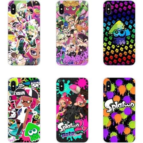 Pattern Splatoon Accessories Phone Cases Covers For Samsung A10 A30 A40 A50 A60 A70 Galaxy S2 Note 2 3 Grand Core Prime
