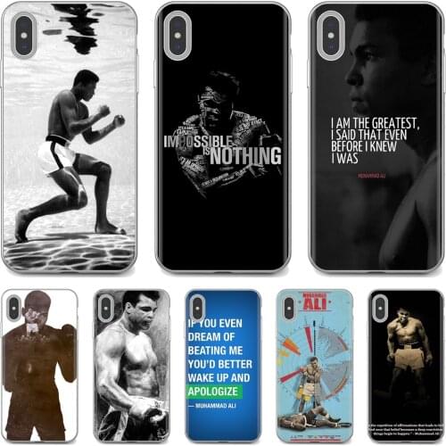 Muhammad Ali King of Boxing USA For Samsung Galaxy J1 J2 J3 J4 J5 J6 J7 J8 Plus 2018 Prime 2015 2016 2017 EU Soft Cover Bag