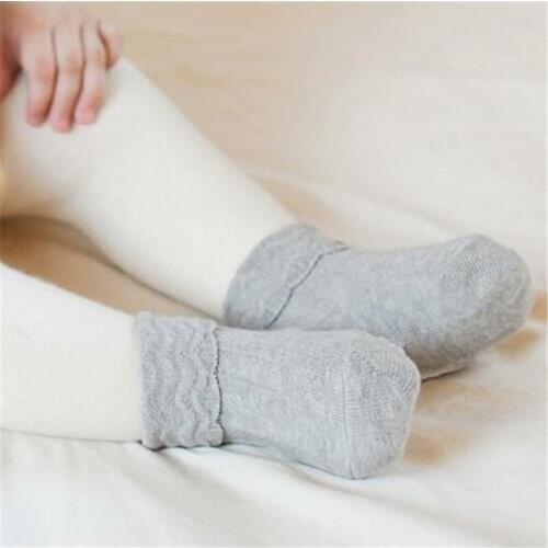 Baby Floor Socks Low Cut Sock for Kids With Rubber Grips High Quality Comfortable Socks Cotton Childrens Anti-Slip Boat