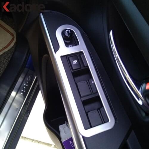 For Suzuki Sx4 S-Cross Crossover 2014 2015 2016 2017 2018 ABS Matte Car Interior Window Lift Switch Panel Cover Trim Accessories