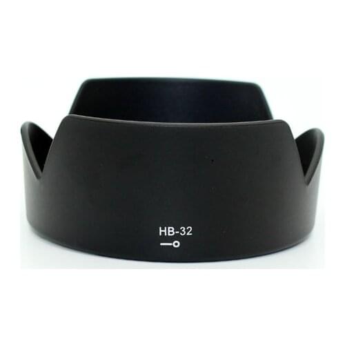 2pcs HB-32 Lens Hood For nikon D90 D5200 D7000 D7100 D5100 AF-S DX 18-70 18-105mm 18-135mm f/3.5-5.6G IF-ED HB32 Black