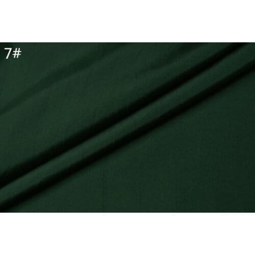Howmay pure silk fabric habotai 8m/m 114cm 45" dark green color 70# habutai fabric for decor clothes lining fabric