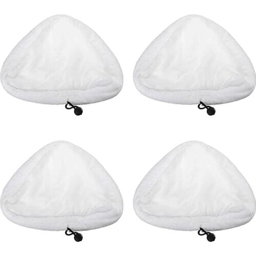 4Pcs Home Furnishing Supplies Floor Cleaning Clothes Mop for H2O Cleaning Pad Steam Cleaner Mop Pad X5