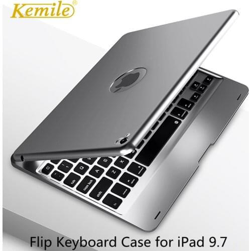 Flip Keyboard for Apple iPad 9.7 2018 2017 Air 2 Pro 9.7 Case Bluetooth Keyboard Case for iPad mini 4/5 7.9 Case Keyboard keypad