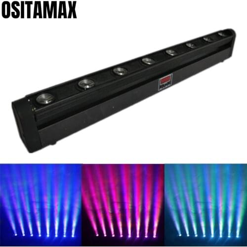 Lyre LED Beam Sweeper 8x10w Moving Head Light RGBW 4IN1 Quad Color or White Strobe Effect for Bar KTV Disco Stage DJ