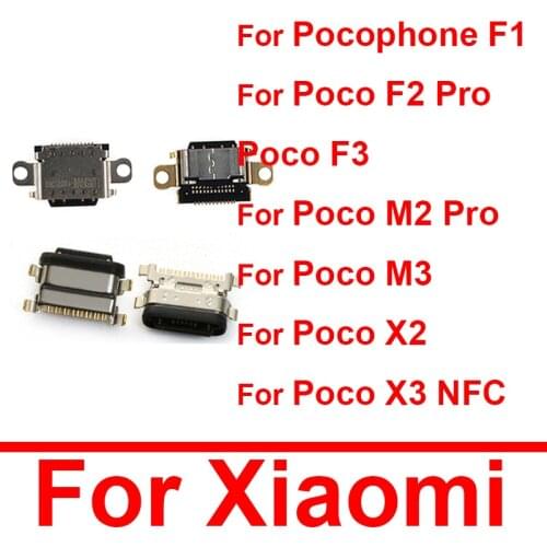 USB Charger port For xiaomi MI Pocophone F1 Mirco USB connector port socket Sync Date Charging dock jack Repair replacement