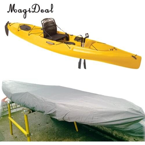 Waterproof UV Protection Kayak Cover Kayak Storage for Canoe Kayak Infalatable Fishing Boat Dinghy Accessories