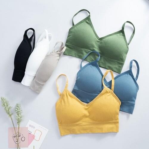 Fitness Lace Thin Shoulder Strap Underwear Women Anti-light Shockproof Push Up Full Cup Cross Back Bra Lingerie 2021