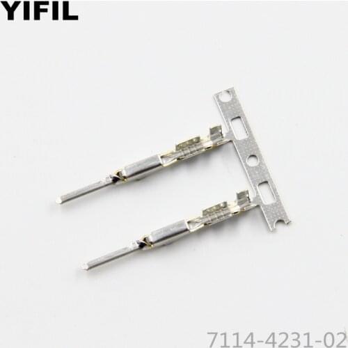 100/500/1000pcs/lot Crimp Terminals (Pins) For Repair Wire 7114-4231-02