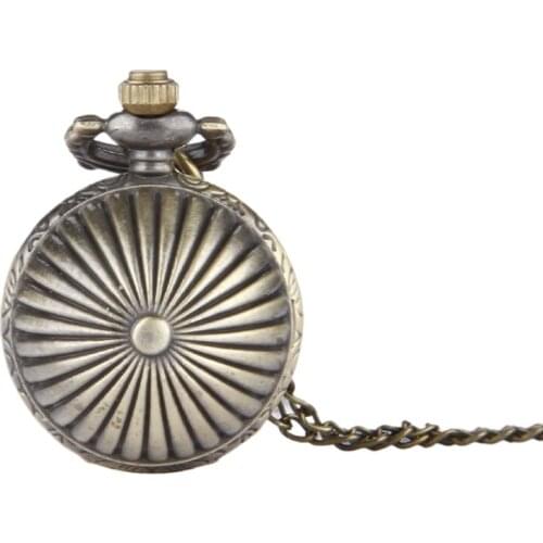 3080) 12pcs/lot Victorian Vintage STEAMPUNK Pumpkin Ball SHAPE Quart Watch CHAIN Necklace , wholesale Halloween party gift