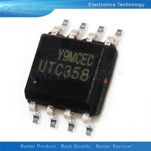 5pcs/lot UTC358 = LM358 SOP-8 In Stock