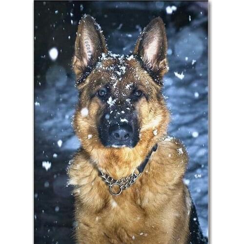 5D DIY Diamond Painting German shepherd dog,5D Diamond Embroidery Sale Cross Stitch,rhinestone Needlework Home Decorative