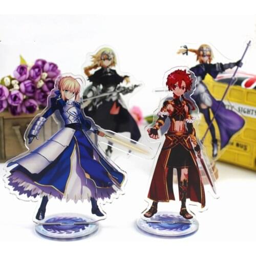 Anime Fate/Apocrypha Figure Acrylic Stand Model Toys Servant Joan of Arc Action Figure Decoration Action Figure Collectible Gift