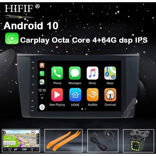 Android 10 8 Core 2 Din CAR DVD GPS for Mercedes W211 W219 W463 CLS350 CLS500 CLS55 E200 E220 E240 E270 E280 multimedia player