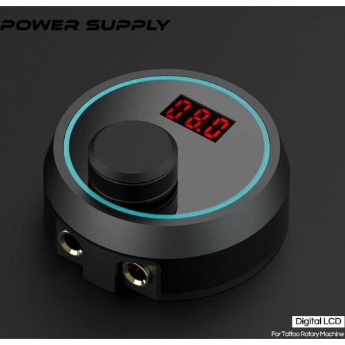New Colorful Tattoo Machine Power Supply Mini Power Adapter Professional Power Regulator Tattoo Equipment